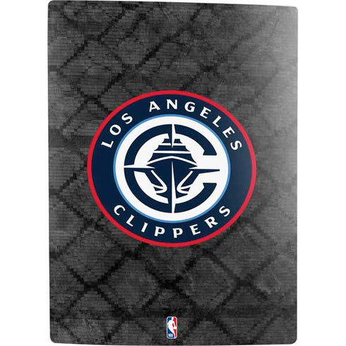 NBA Los Angeles Clippers Black Rust PS5 Digital Edition Console Skin